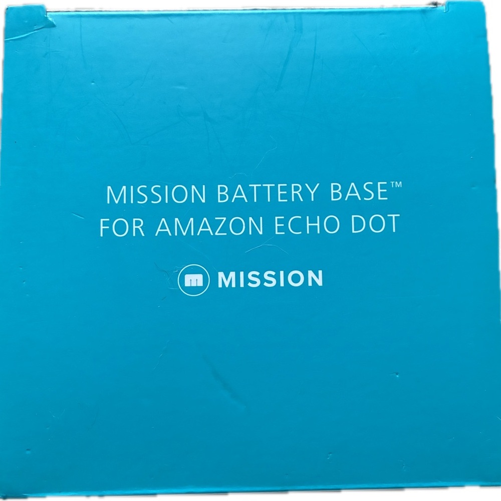 🚀  Mission Gray Battery Base for Amazon Echo Dot - Picture 6 of 7